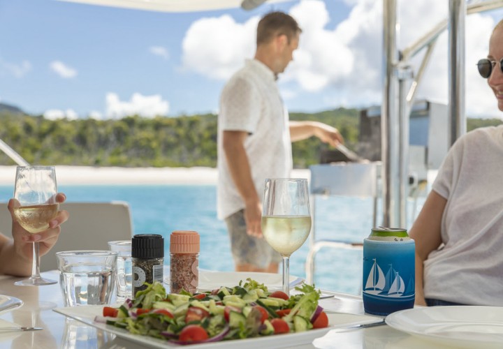 food whitehaven beach sailing teqld