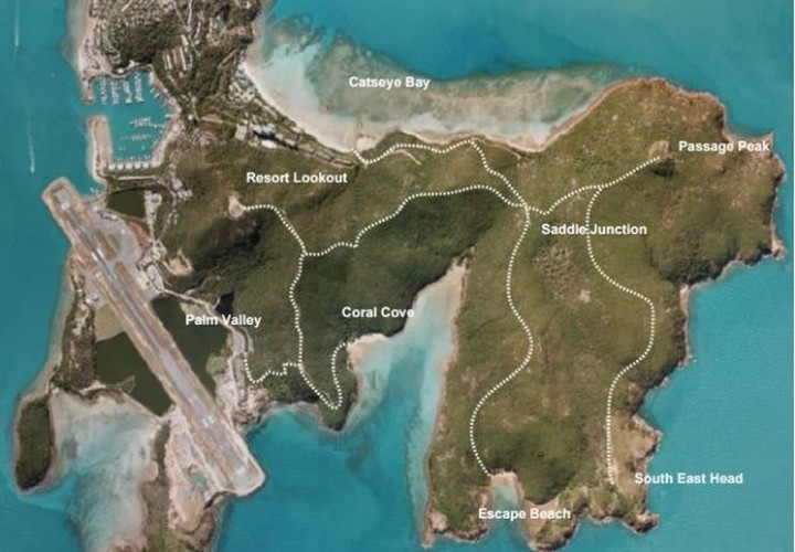 hamilton island walking trails